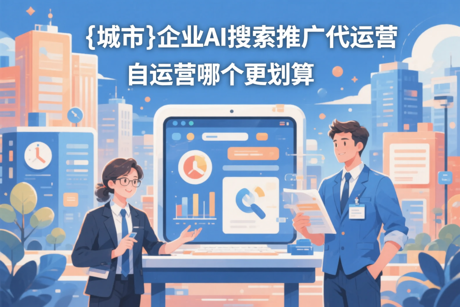 咸阳企业AI搜索推广代运营和自运营哪个更划算