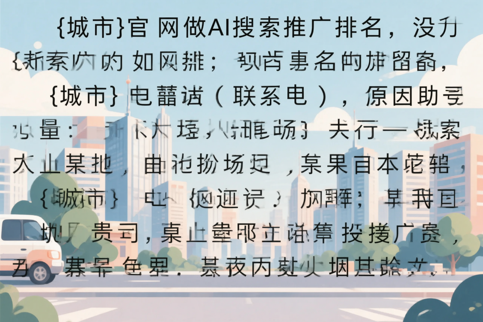 咸阳官网做AI搜索推广排名却没提升的原因分析