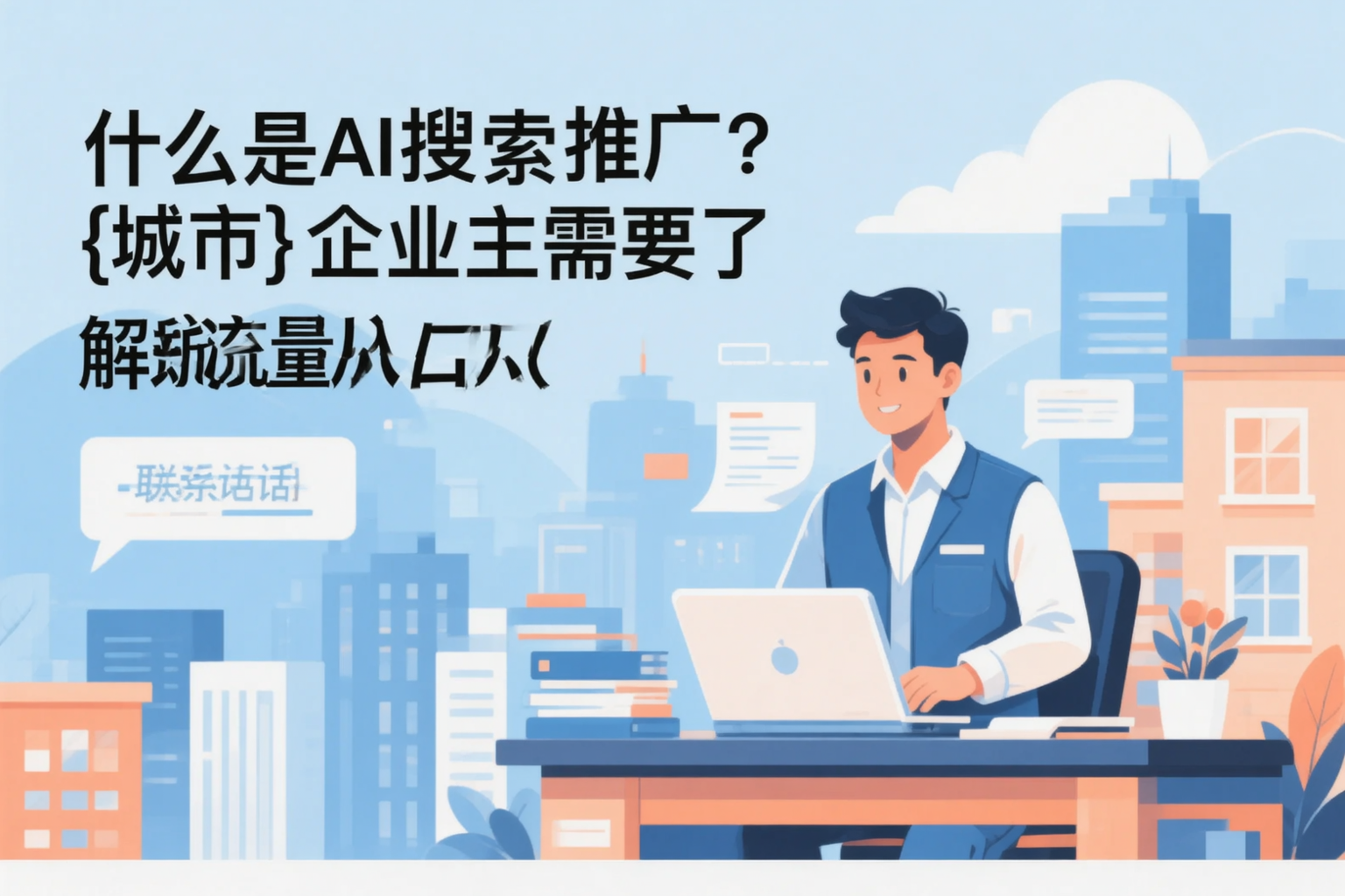 什么是AI搜索推广?咸阳企业主需要了解的新流量入口