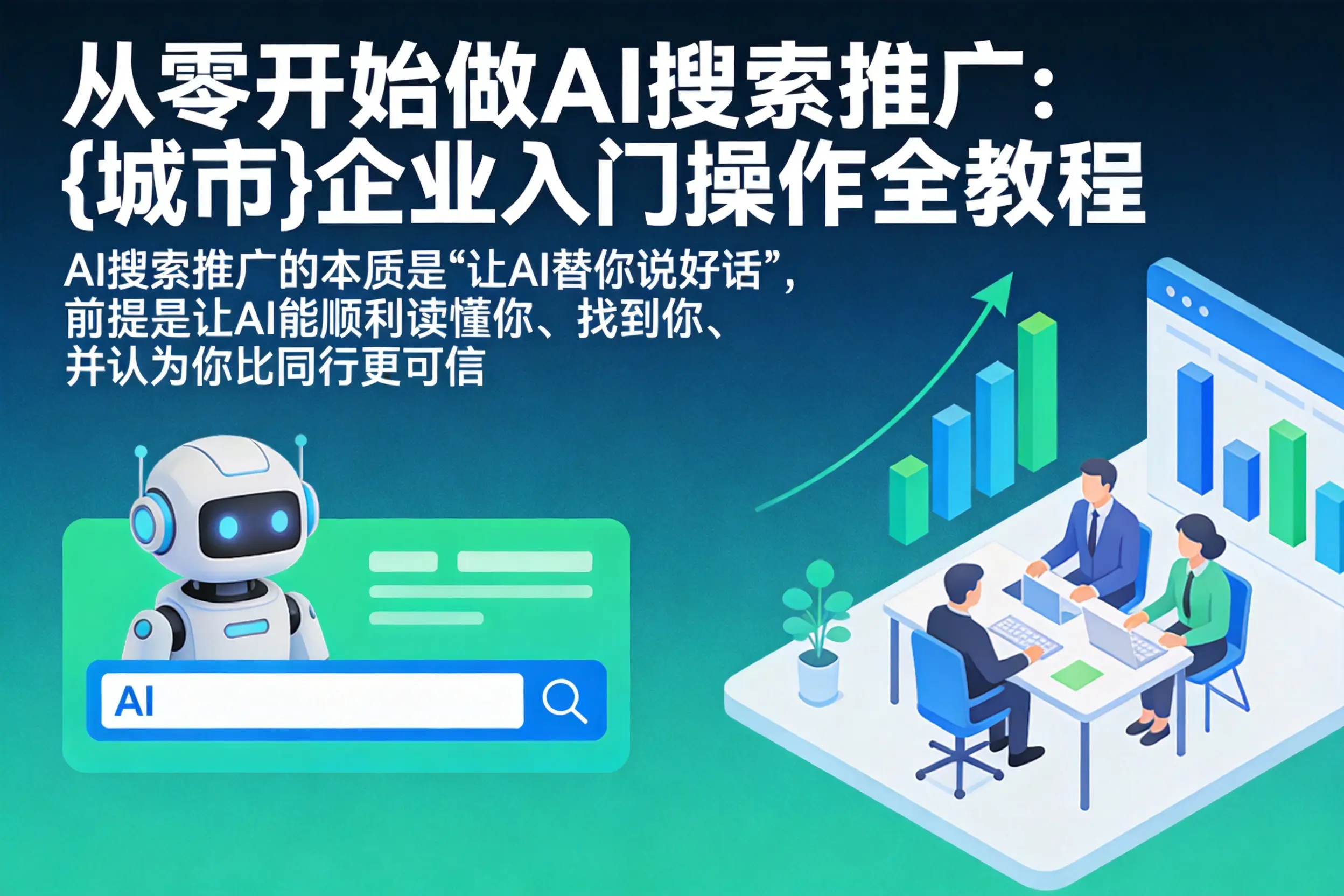 从零开始做AI搜索推广:咸阳企业入门操作全教程