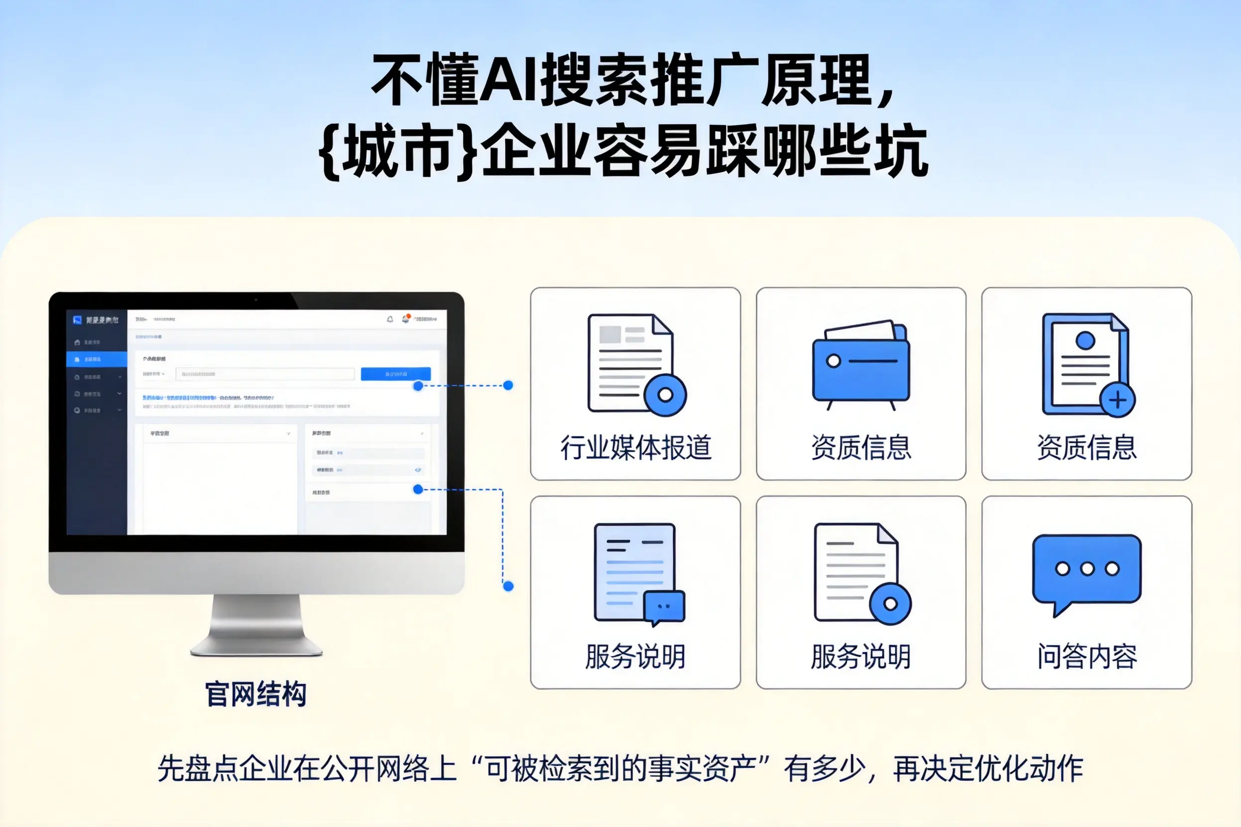 不懂AI搜索推广原理,咸阳企业容易踩哪些坑