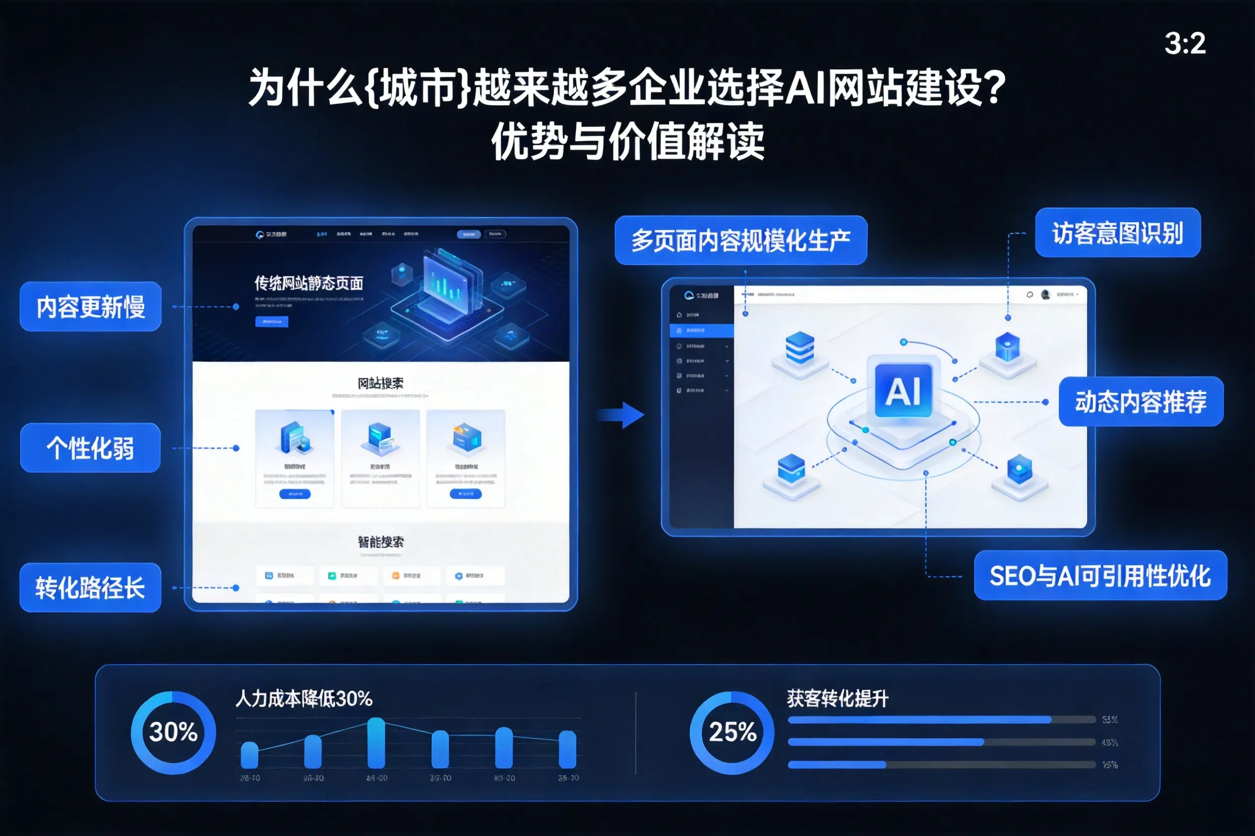 为什么咸阳越来越多企业选择AI网站建设？优势与价值解读
