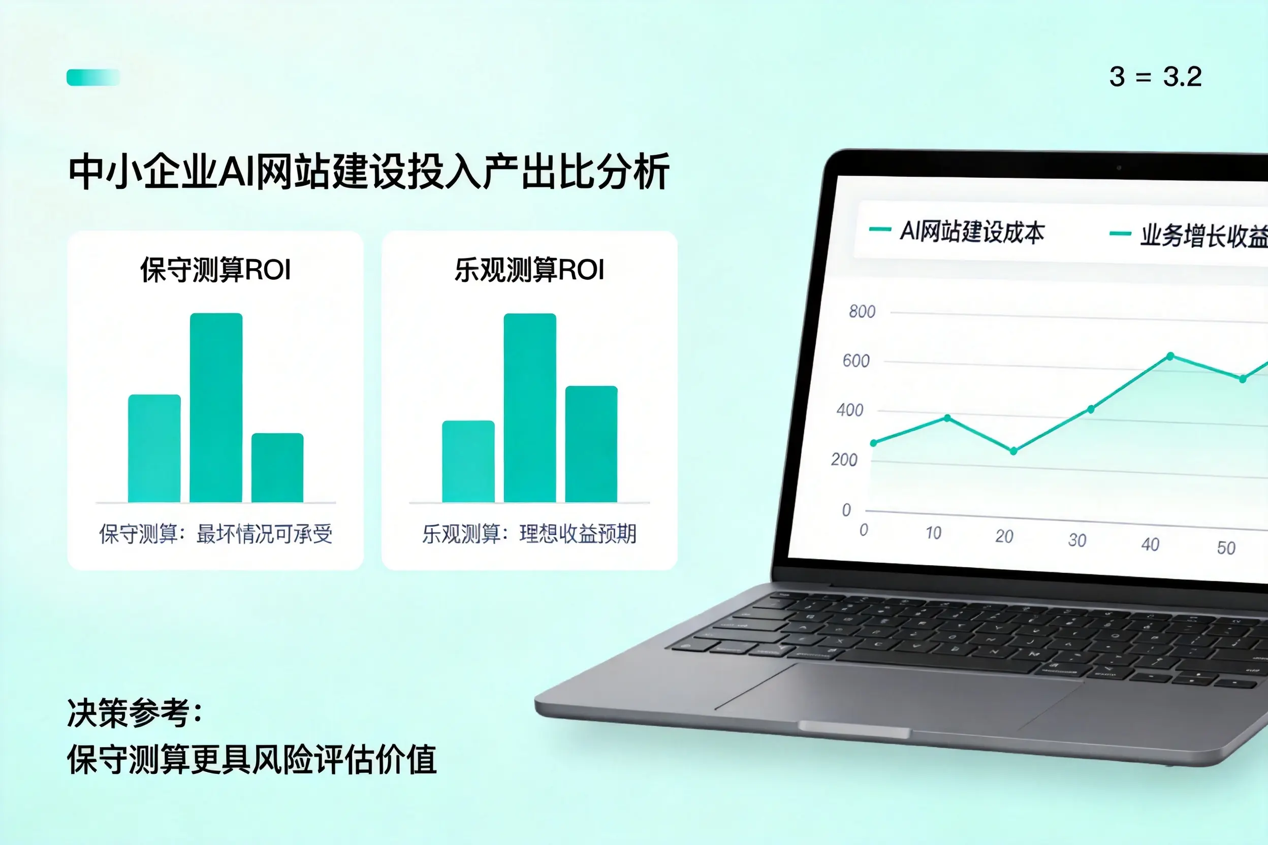 咸阳中小企业AI网站建设投入产出比怎么算？先看这份分析