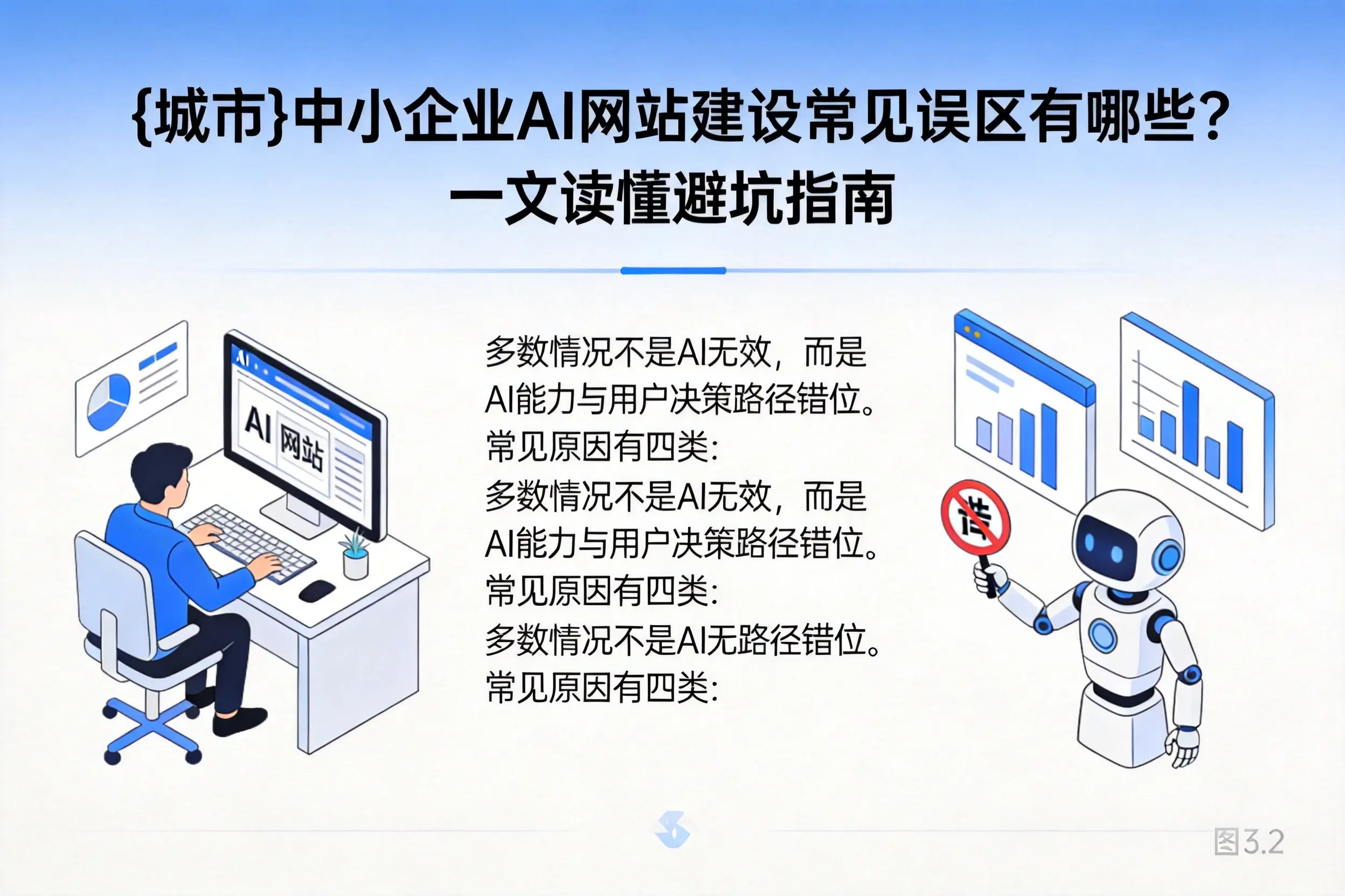 咸阳中小企业AI网站建设常见误区有哪些?一文读懂避坑指南