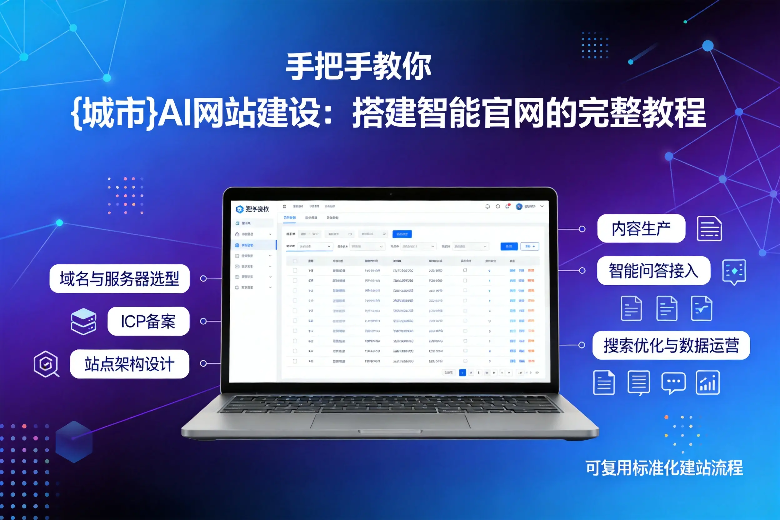 手把手教你咸阳AI网站建设：搭建智能官网的完整教程
