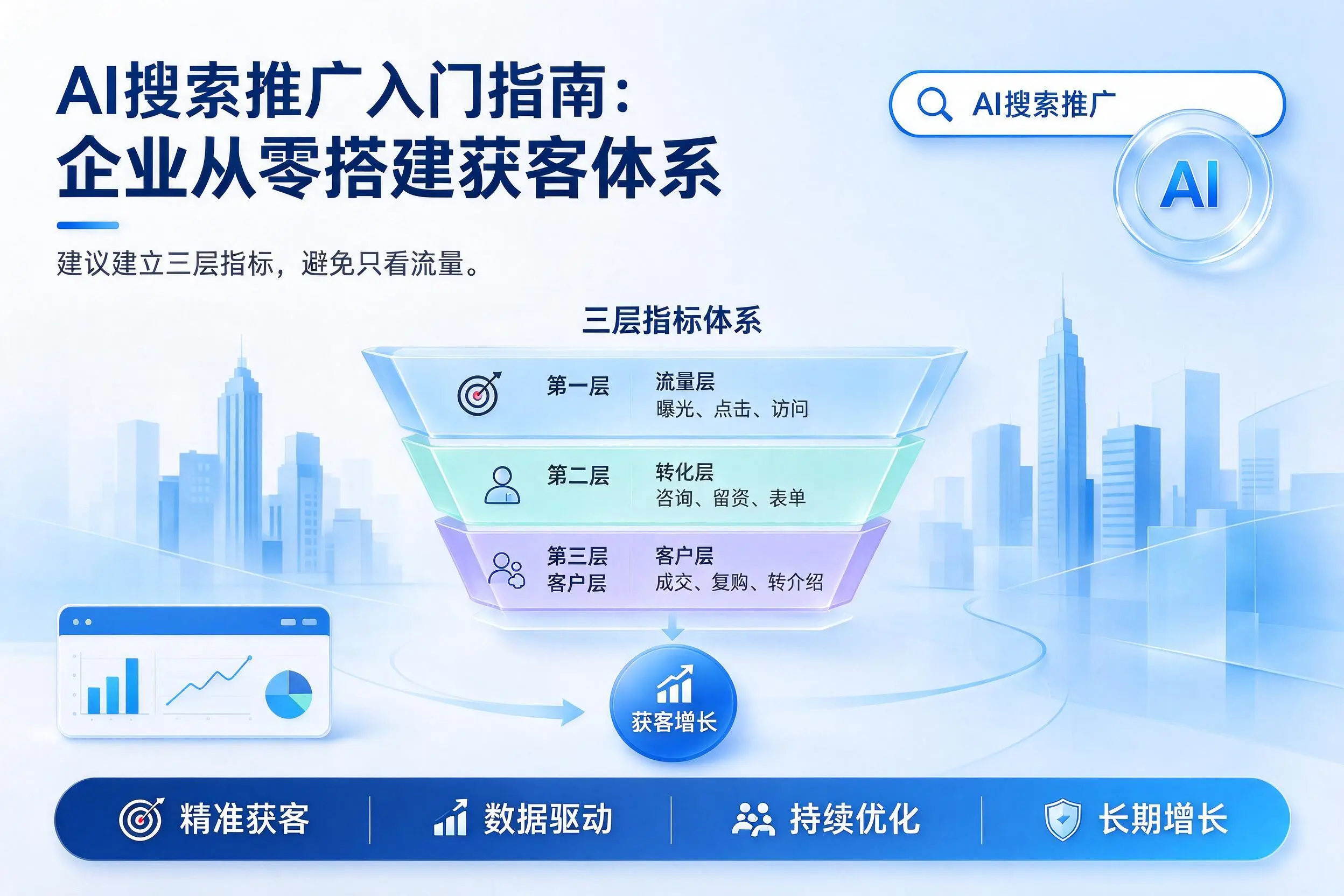 AI搜索推广入门指南:咸阳企业从零搭建获客体系